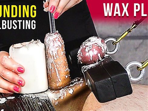 Urethral Sounding with Ballbusting and Wax Play - Femdom Era